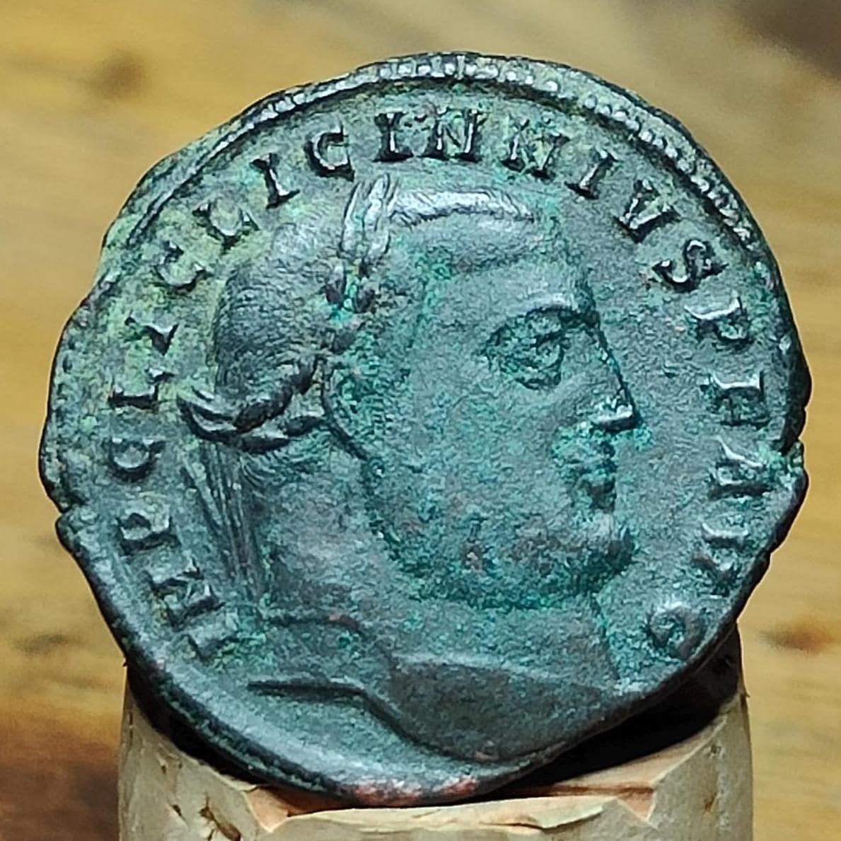 Licinius Roman coin with Genius reverse, high grade ancient Follis - VPUKcoins
