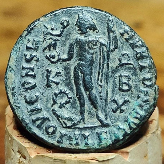 Licinius Roman coin with Jupiter reverse, AE3 ancient Follis - VPUKcoins