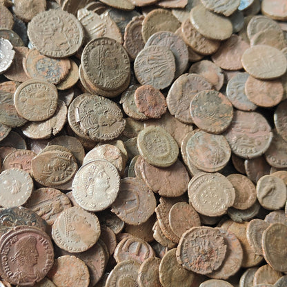 Lots of Roman coins available in Bulk, ancient Nummus from the Constantine era - VPUKcoins