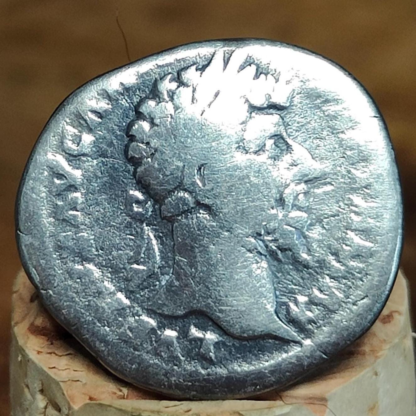 Lucius Verus Silver Denarius with Aequitas reverse, Ancient roman coin - VPUKcoins