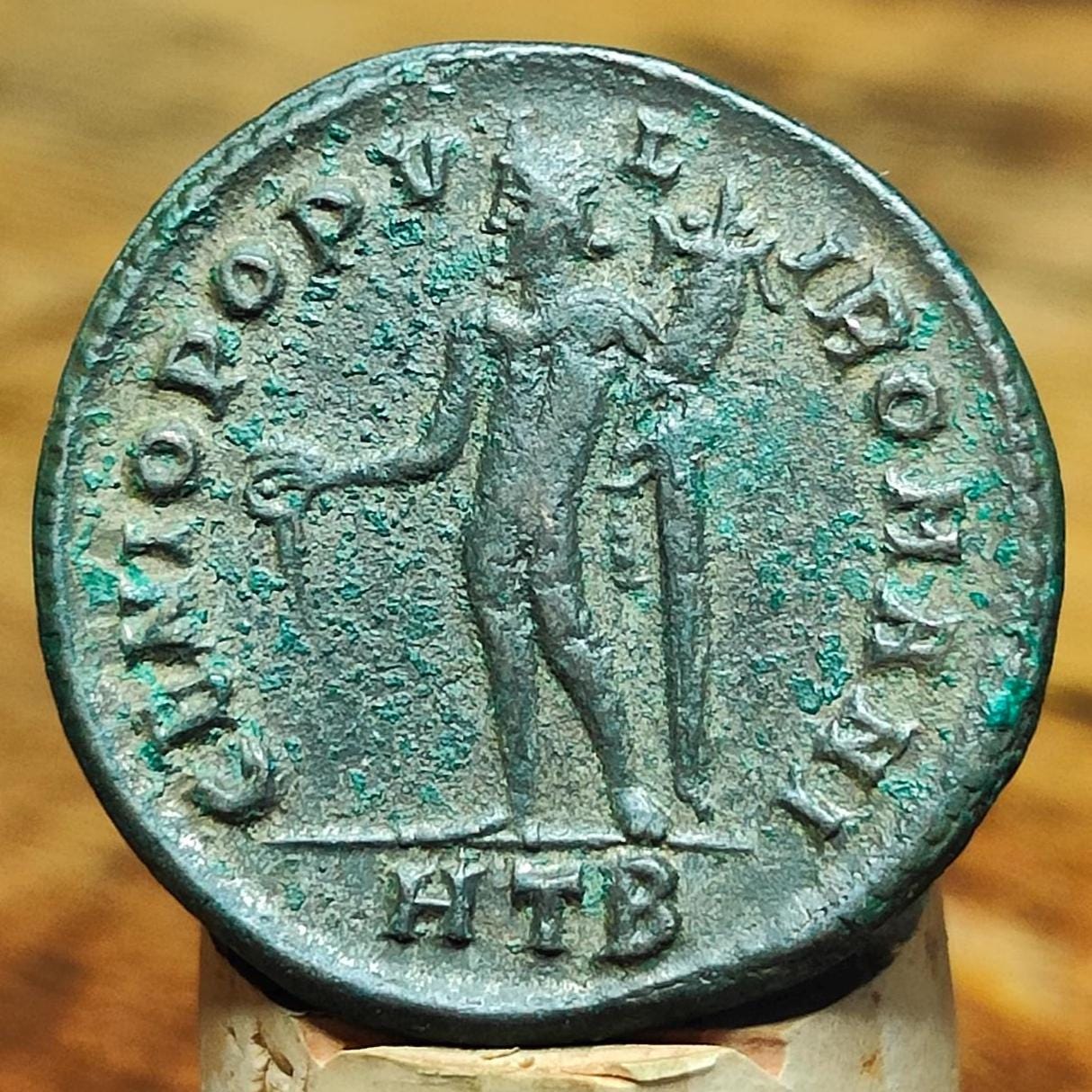 Maximian Roman Coin with Genius reverse, AE1 Ancient Follis - VPUKcoins