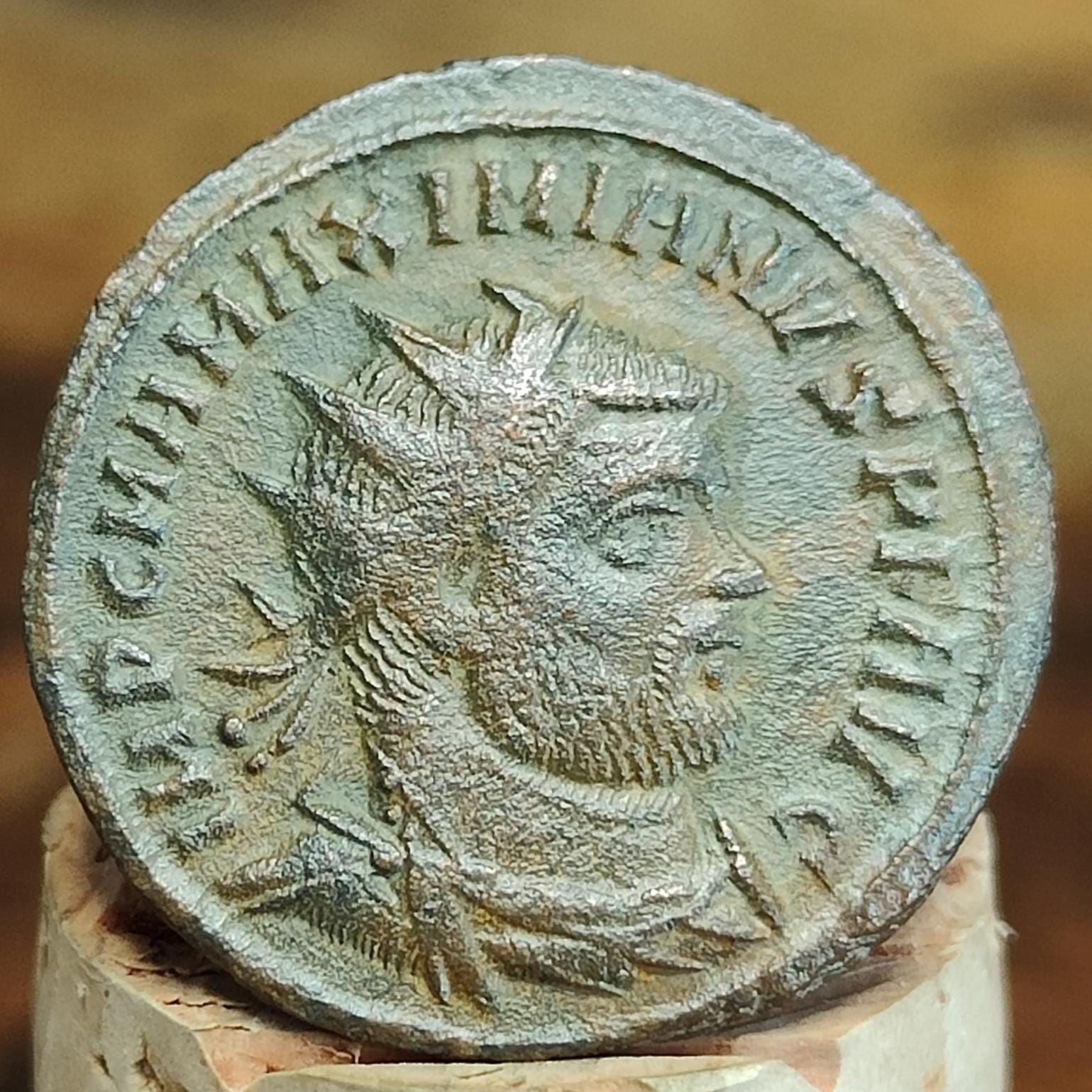 Maximianus with Jupiter reverse Roman coin, Antoninianus - VPUKcoins