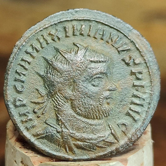 Maximianus with Jupiter reverse Roman coin, Antoninianus - VPUKcoins