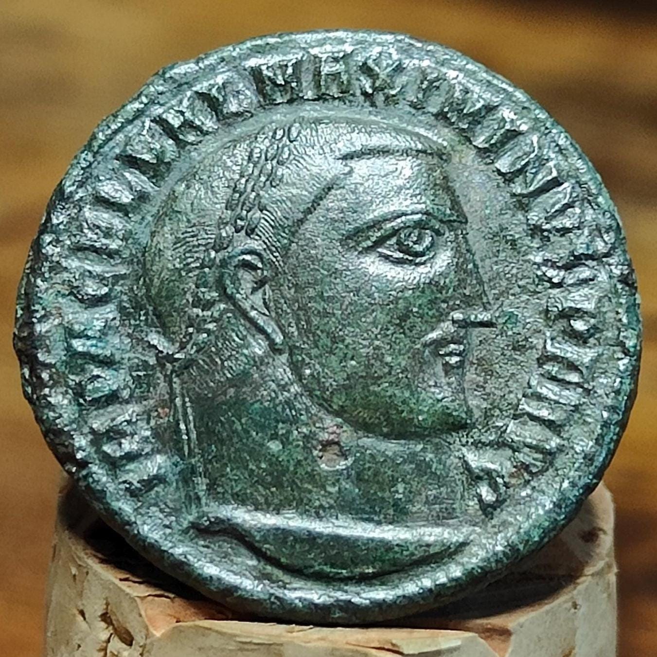 Maximinus II with Jupiter reverse Roman coin, high grade ancient Follis - VPUKcoins
