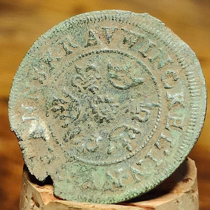 Medieval Nuremburg Jetton, rose and orb type token, 500 years old - VPUKcoins