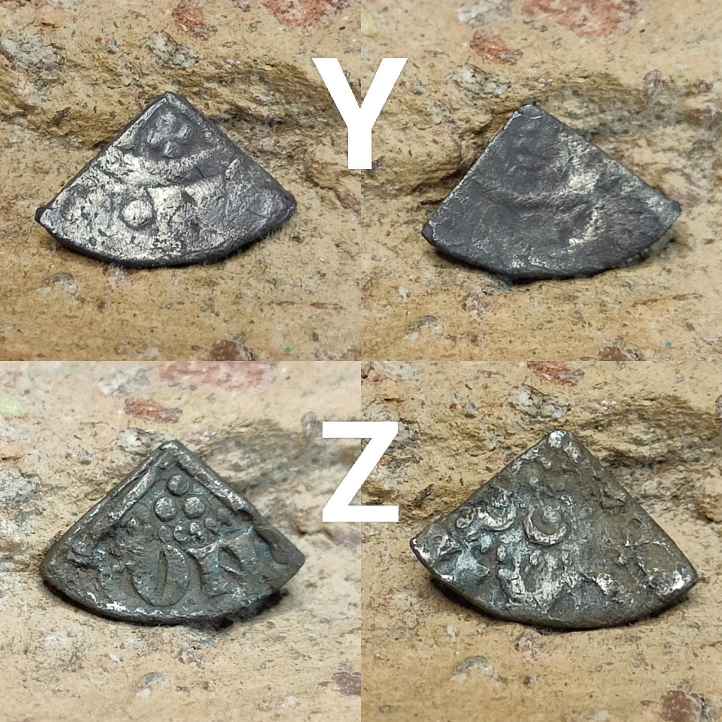 Medieval Silver Coin UK / Henry III voided long cross cut quarter farthing - VPUKcoins