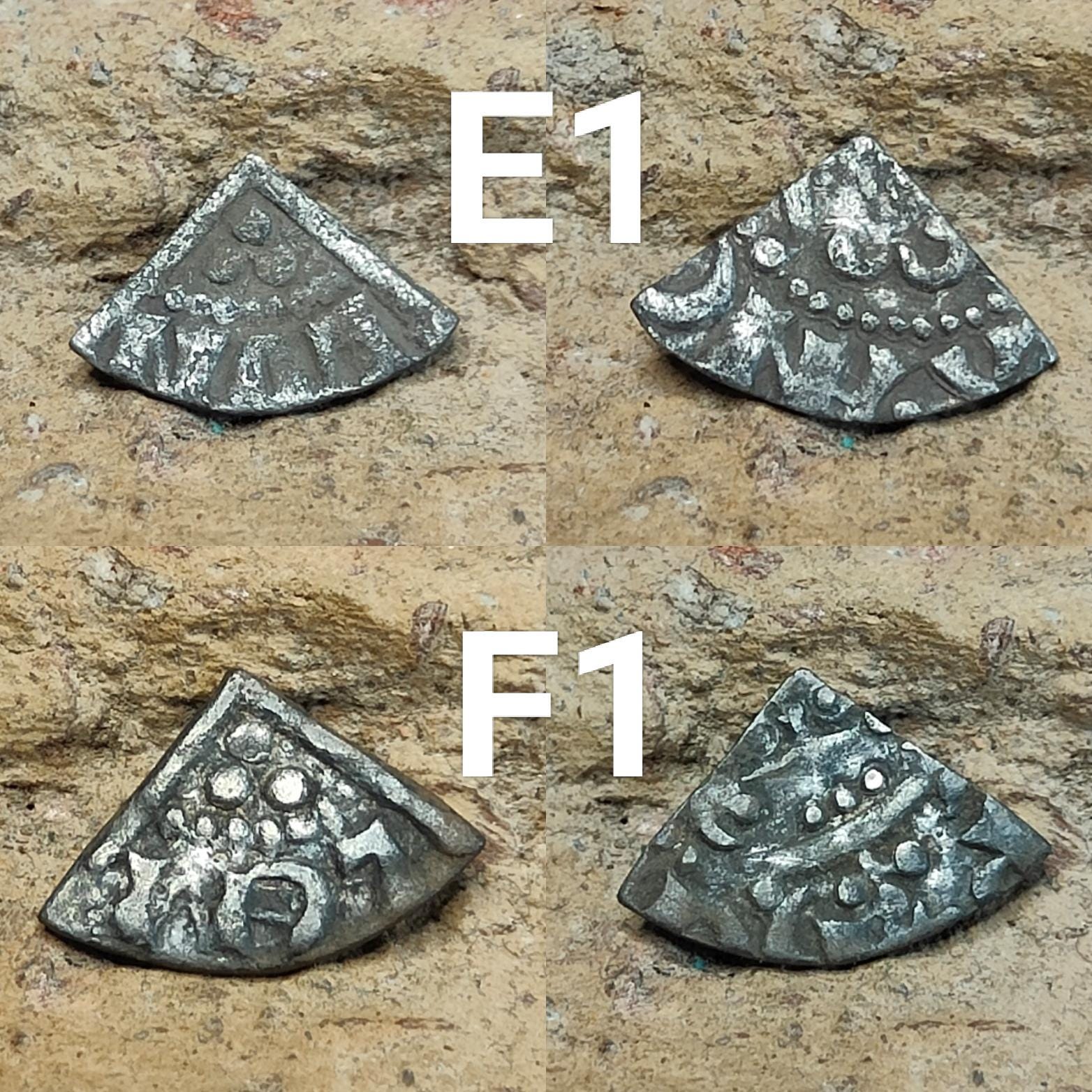 Medieval Silver Coin UK / Henry III voided long cross cut quarter farthing - VPUKcoins