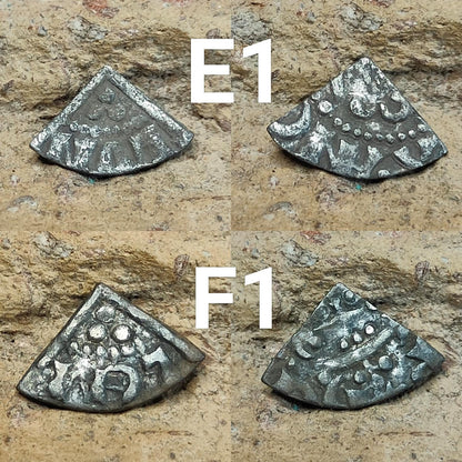 Medieval Silver Coin UK / Henry III voided long cross cut quarter farthing - VPUKcoins