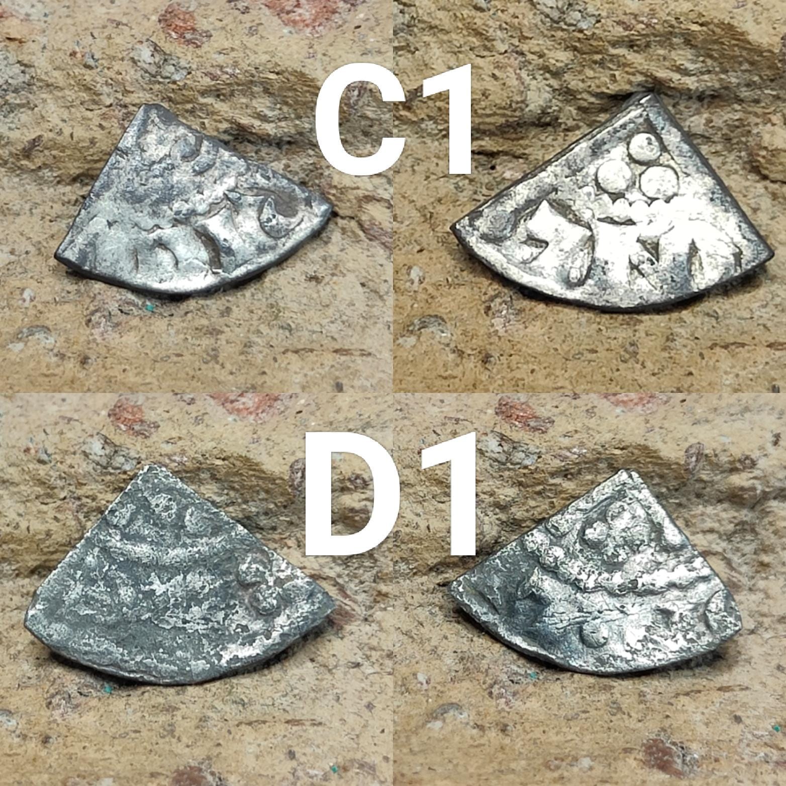 Medieval Silver Coin UK / Henry III voided long cross cut quarter farthing - VPUKcoins