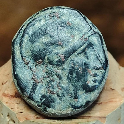 Mysia, Pergamon, Philetairos, Athena/ serpent, Ancient Greek coin, 158-138 BC - VPUKcoins