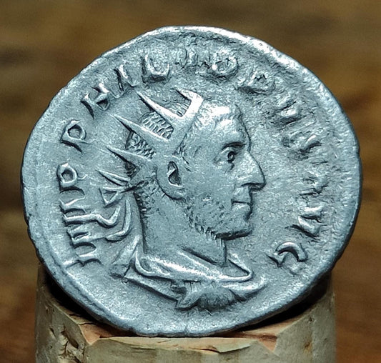 Philip I Roman Antoninianus, Felicitas reverse, ancient double denarius coin - VPUKcoins