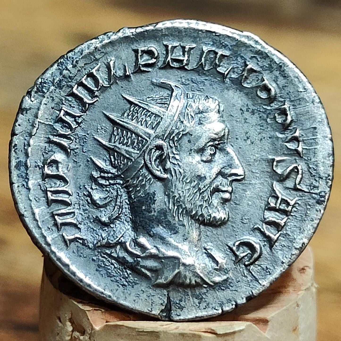 Philip I Roman Antoninianus, Salus reverse, ancient double denarius coin - VPUKcoins