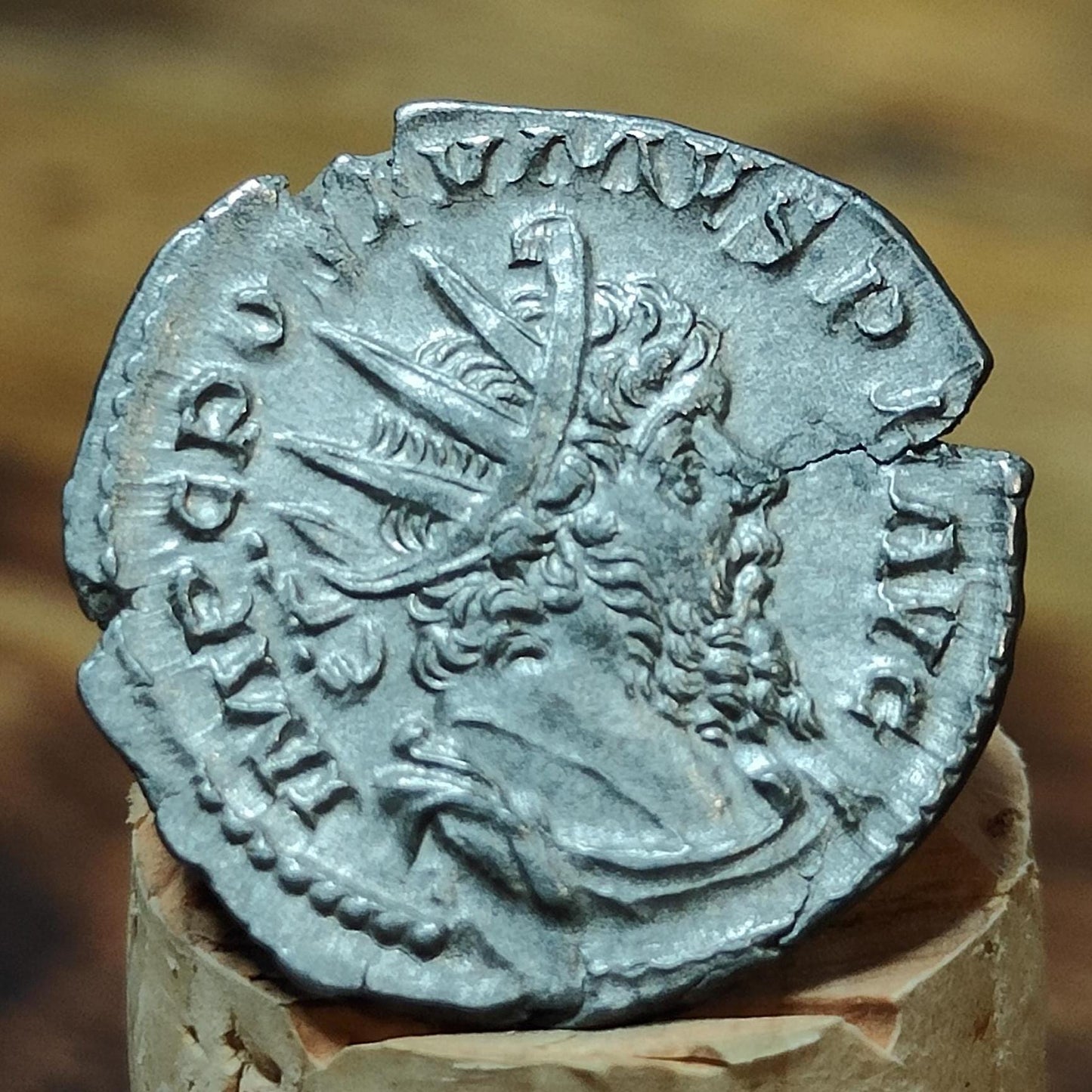 Postumus Silver Antoninianus, high grade ancient roman double denarius coin - VPUKcoins