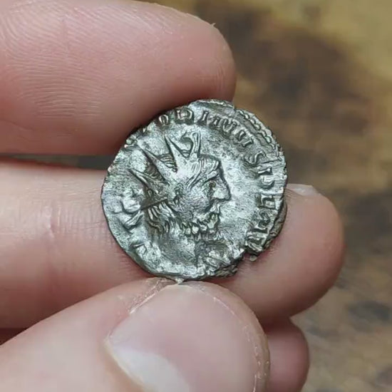 Extra Fine Victorinus Roman coins AE3, 3rd century ancient Antoninianus