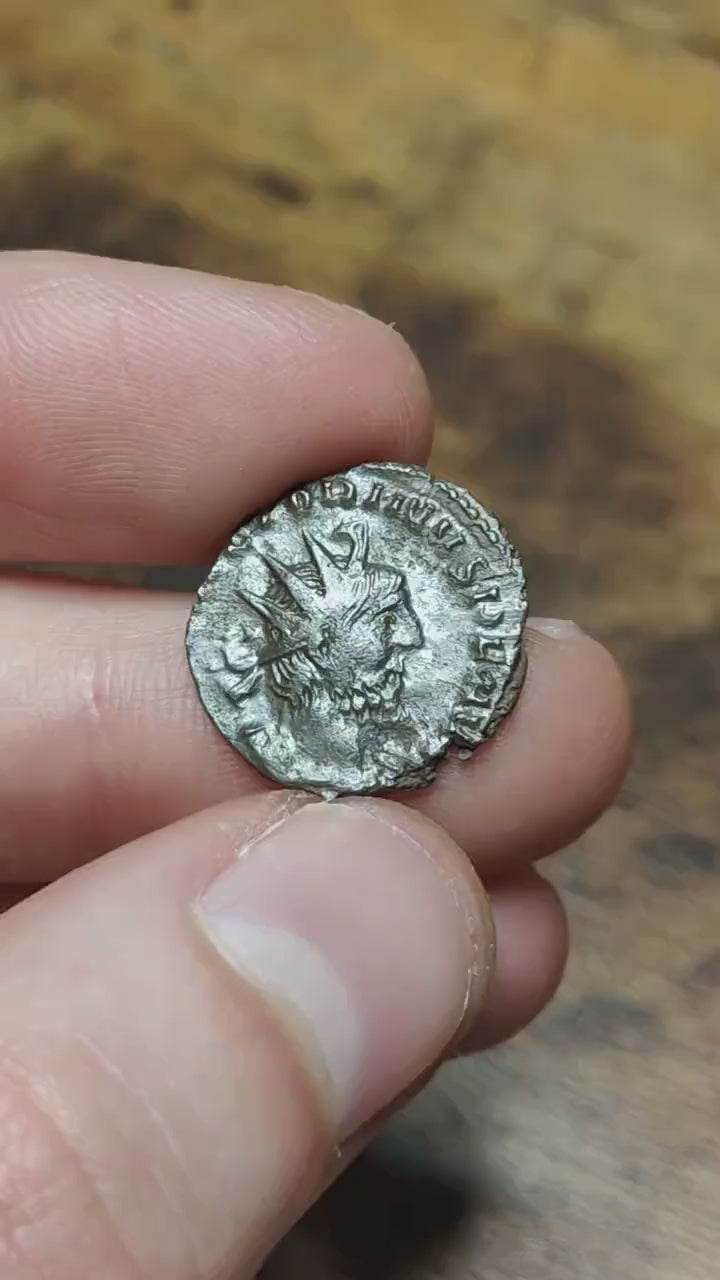 Extra Fine Victorinus Roman coins AE3, 3rd century ancient Antoninianus