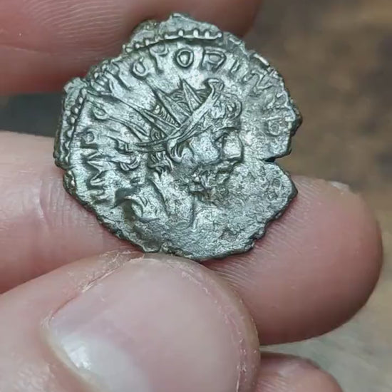Victorinus Roman coins AE3, 3rd century ancient Antoninianus