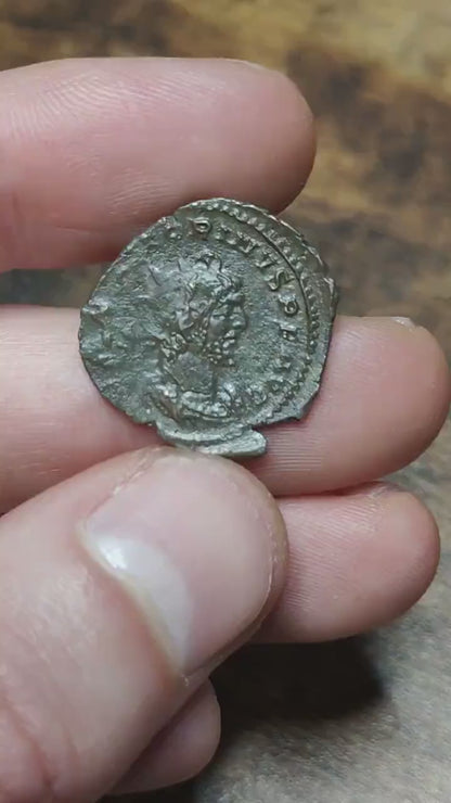 Victorinus Roman coins AE3, 3rd century ancient Antoninianus