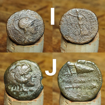 Quality Ancient Greek coins, Authentic Bronze Nummus - VPUKcoins