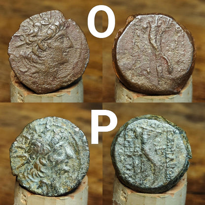 Quality Ancient Greek coins, Authentic Bronze Nummus - VPUKcoins