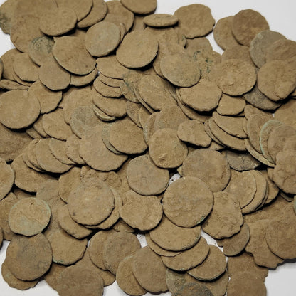 Quality uncleaned Roman coins, ancient Nummus for restoration - VPUKcoins