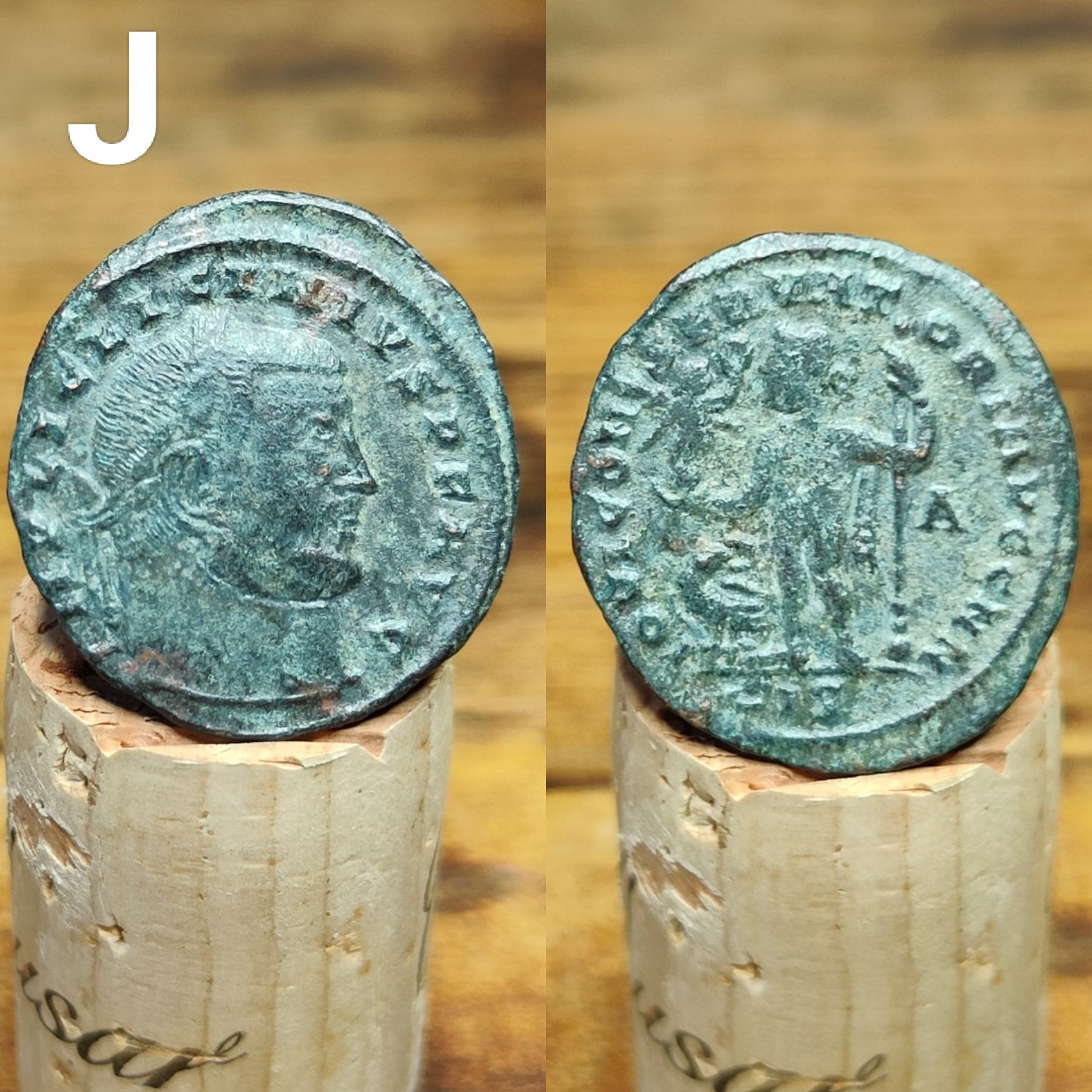 Roman coins of emperor Licinius, high grade ancient Follis with Sol/Genius/Jupiter reverse AE2 - VPUKcoins