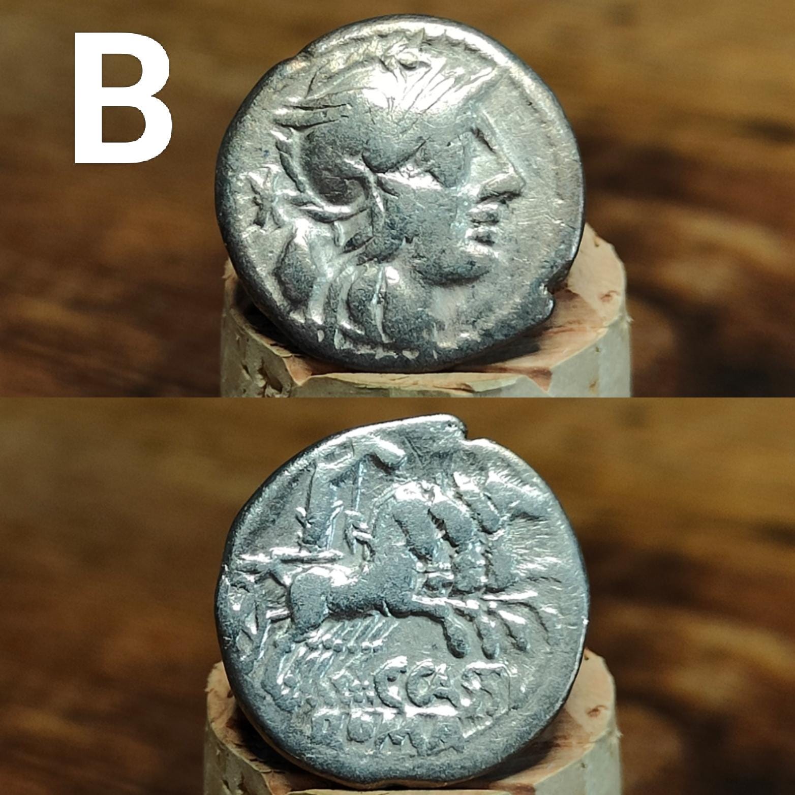 Roman Republic Silver Denarii featuring Roma and Gods/ Goddesses, 2100 years old! - VPUKcoins