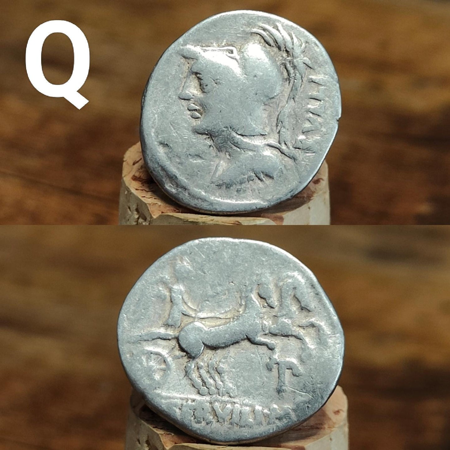 Roman Republic Silver Denarii featuring Roma and Gods/ Goddesses, 2100 years old! - VPUKcoins