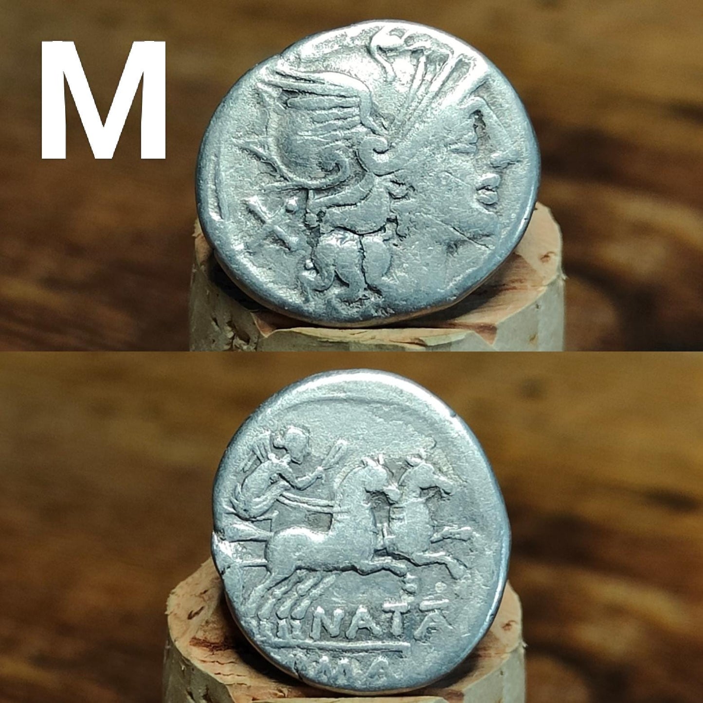 Roman Republic Silver Denarii featuring Roma and Gods/ Goddesses, 2100 years old! - VPUKcoins