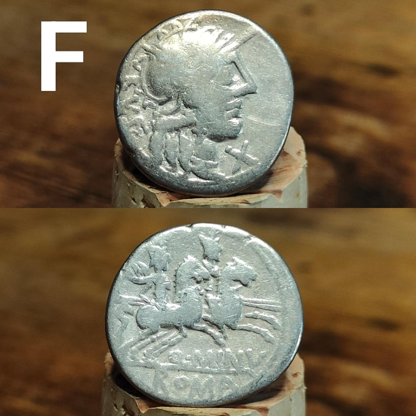Roman Republic Silver Denarii featuring Roma and Gods/ Goddesses, 2100 years old! - VPUKcoins