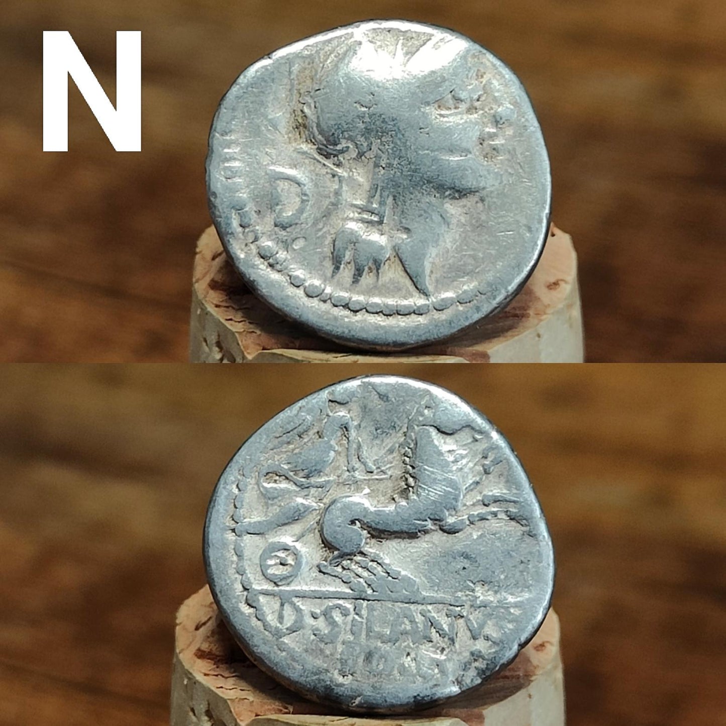 Roman Republic Silver Denarii featuring Roma and Gods/ Goddesses, 2100 years old! - VPUKcoins
