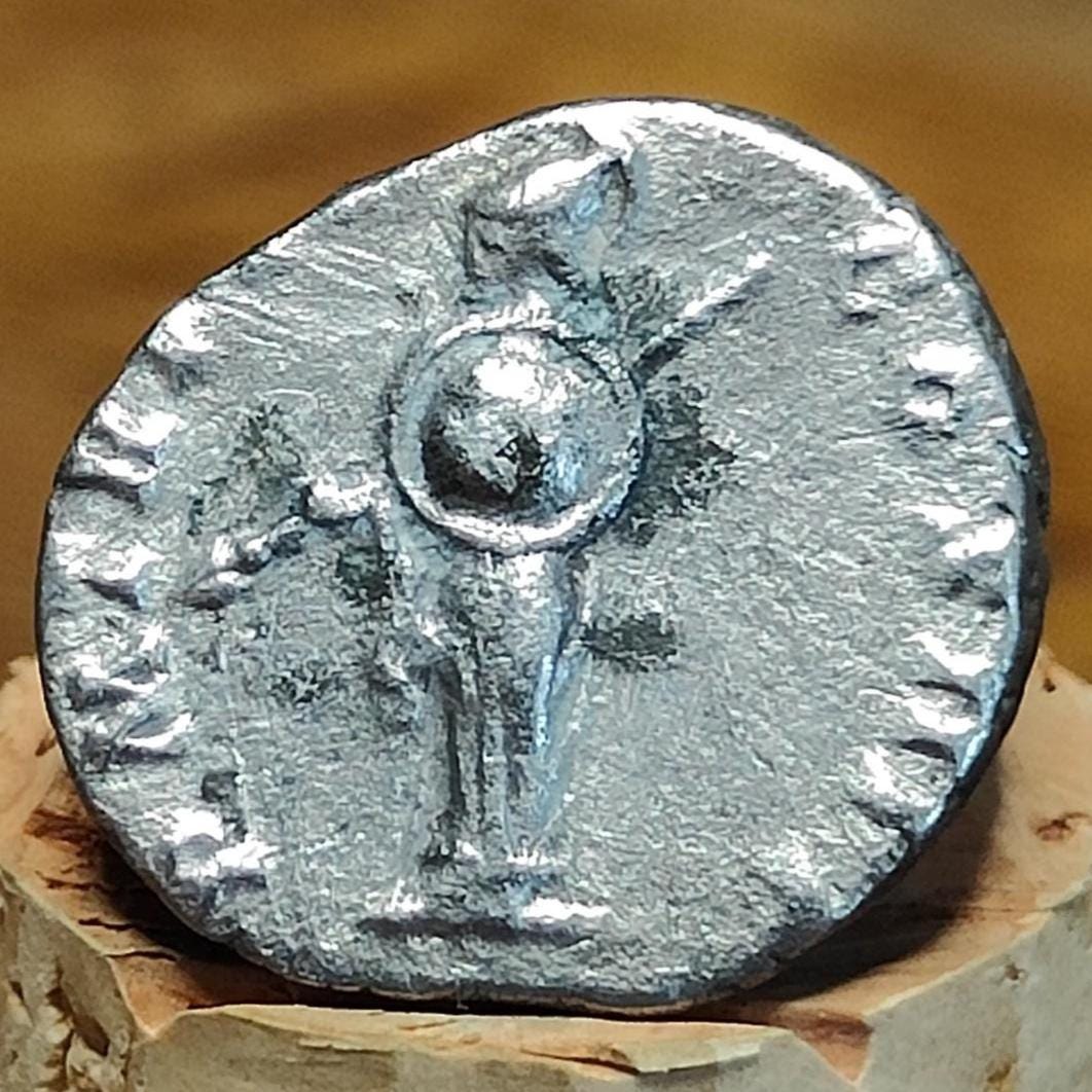 Septimius Severus with Minerva reverse Silver Denarius, Ancient roman coin - VPUKcoins