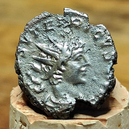Tetricus II Roman coins AE3, Very Fine 3rd century ancient Antoninianus - VPUKcoins