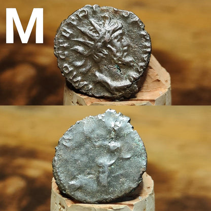 Tetricus Roman coins AE3, 3rd century ancient Antoninianus - VPUKcoins