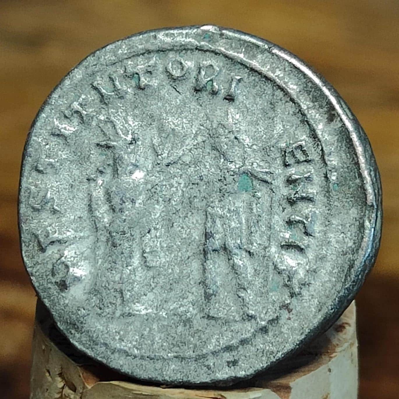 Valerian I Silver Antoninianus, Authentic ancient roman double denarius. - VPUKcoins