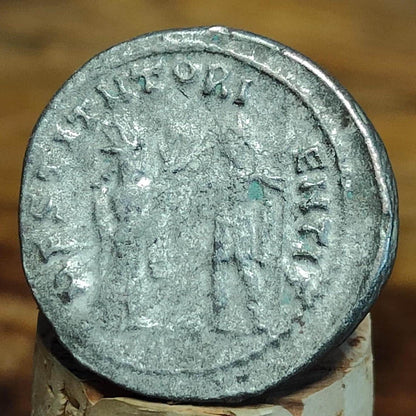 Valerian I Silver Antoninianus, Authentic ancient roman double denarius. - VPUKcoins