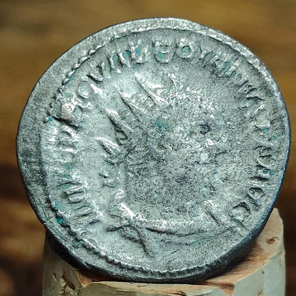Valerian I Silver Antoninianus, Authentic ancient roman double denarius. - VPUKcoins