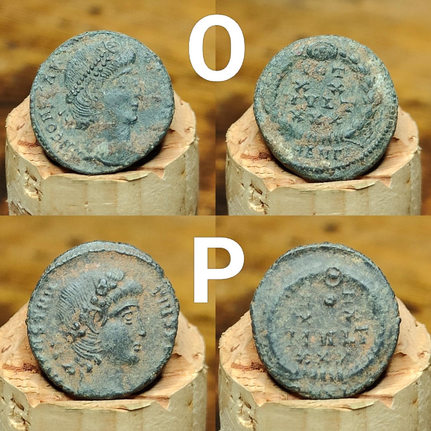 Very Fine Roman coins, 4th century ancient Nummus - VPUKcoins